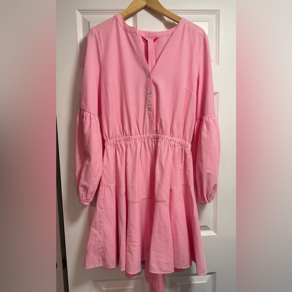Lilly Pulitzer Pink Striped Dress